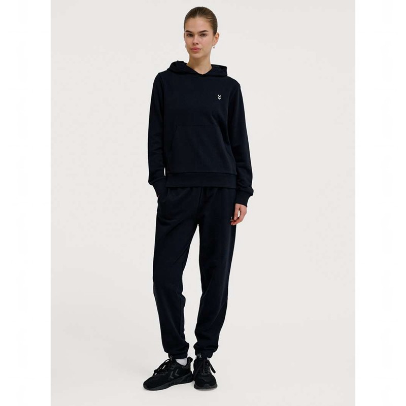 Sweat a Capuche Hummel Pulse W Sweat Femme Noir | 238438-188