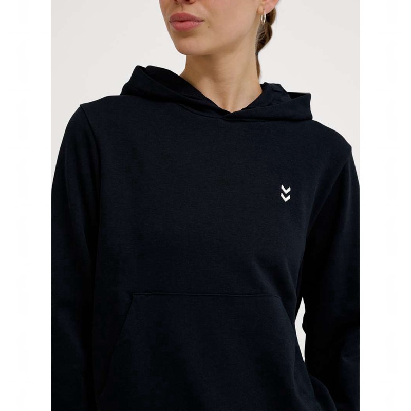 Sweat a Capuche Hummel Pulse W Sweat Femme Noir | 238438-188