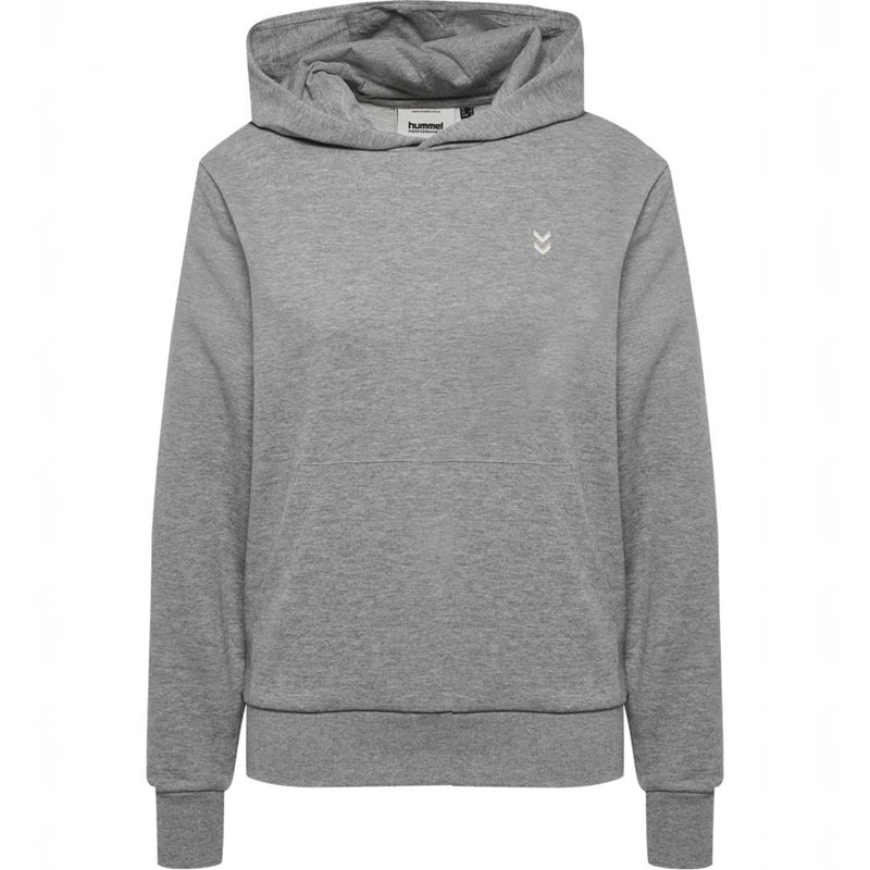 Sweat a Capuche Hummel Pulse W Sweat Femme Grise | 796904-233