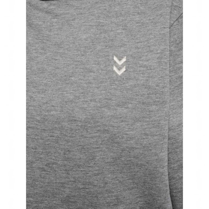 Sweat a Capuche Hummel Pulse W Sweat Femme Grise | 796904-233