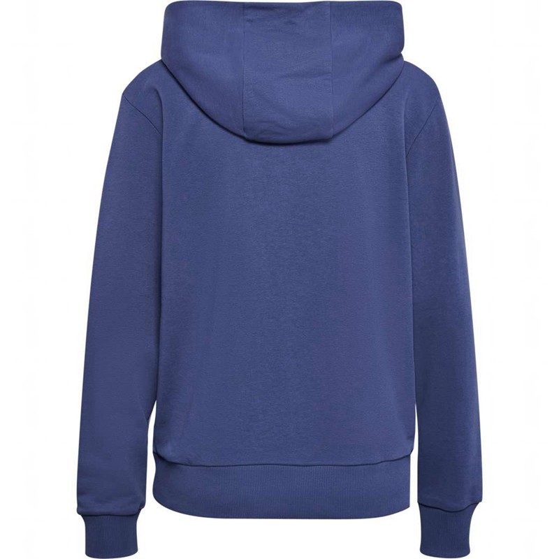 Sweat a Capuche Hummel Pulse W Sweat Femme Bleu | 884227-190