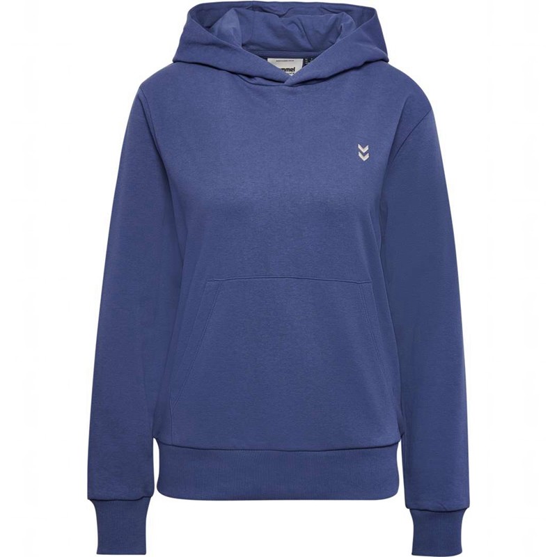 Sweat a Capuche Hummel Pulse W Sweat Femme Bleu | 884227-190