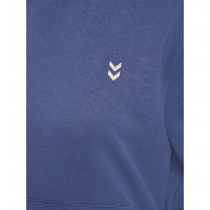 Sweat a Capuche Hummel Pulse W Sweat Femme Bleu | 884227-190