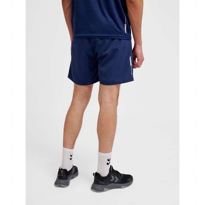 Sweat a Capuche Hummel Pulse Workout Homme Bleu Marine | 414927-776