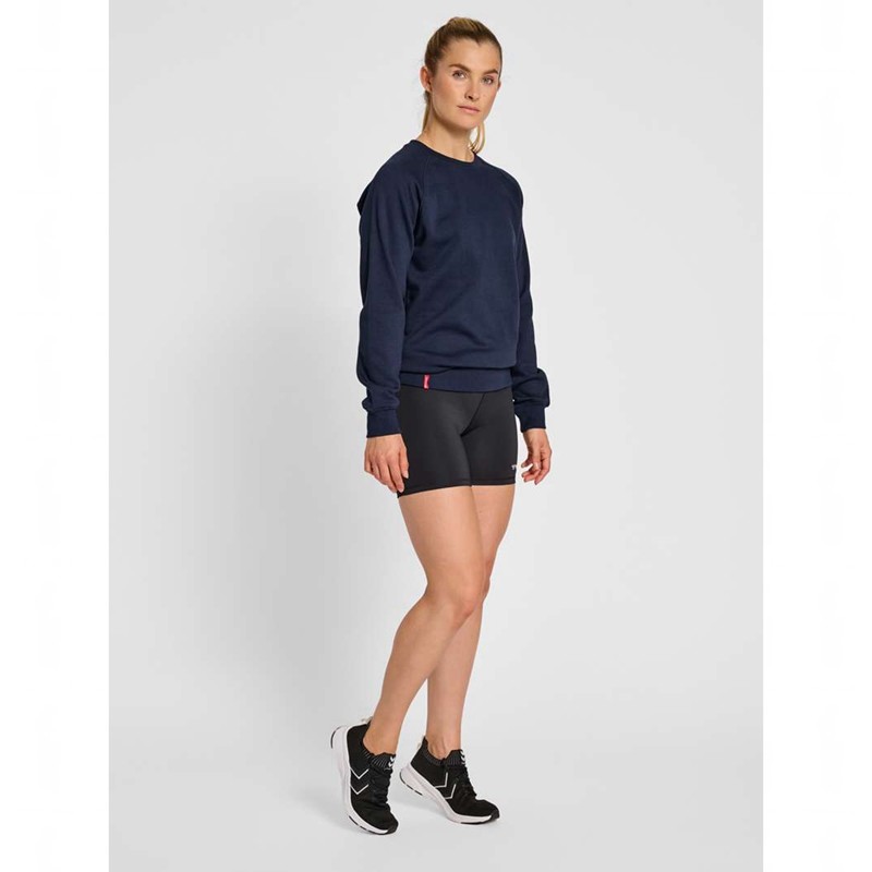 Sweat a Capuche Hummel Red Classic Femme Bleu Marine | 290462-019