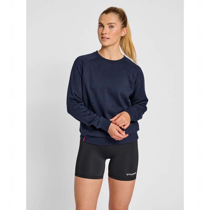 Sweat a Capuche Hummel Red Classic Femme Bleu Marine | 290462-019