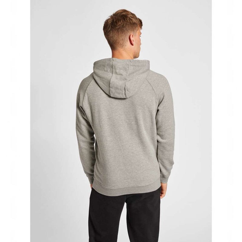 Sweat a Capuche Hummel Red Classic Homme Grise | 788480-438