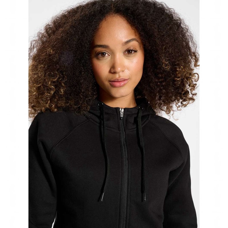 Sweat a Capuche Hummel Red Classic Zip Femme Noir | 062023-910