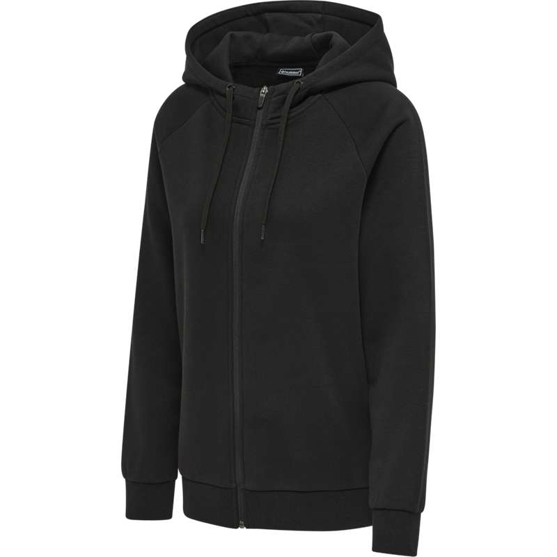 Sweat a Capuche Hummel Red Classic Zip Femme Noir | 062023-910