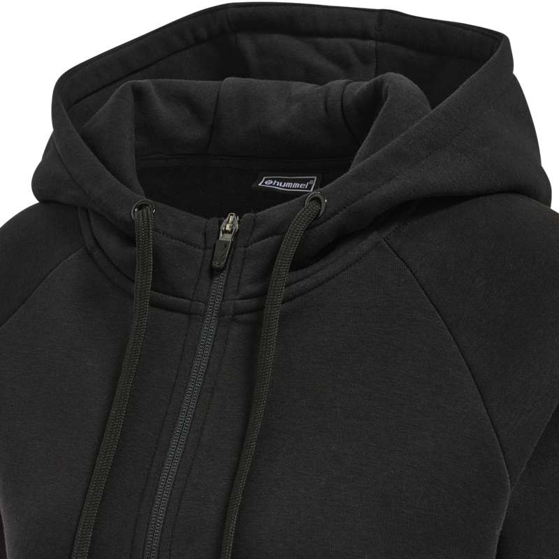Sweat a Capuche Hummel Red Classic Zip Femme Noir | 062023-910