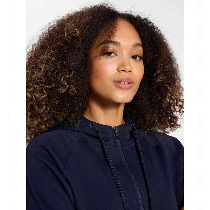 Sweat a Capuche Hummel Red Classic Zip Femme Bleu Marine | 164546-732