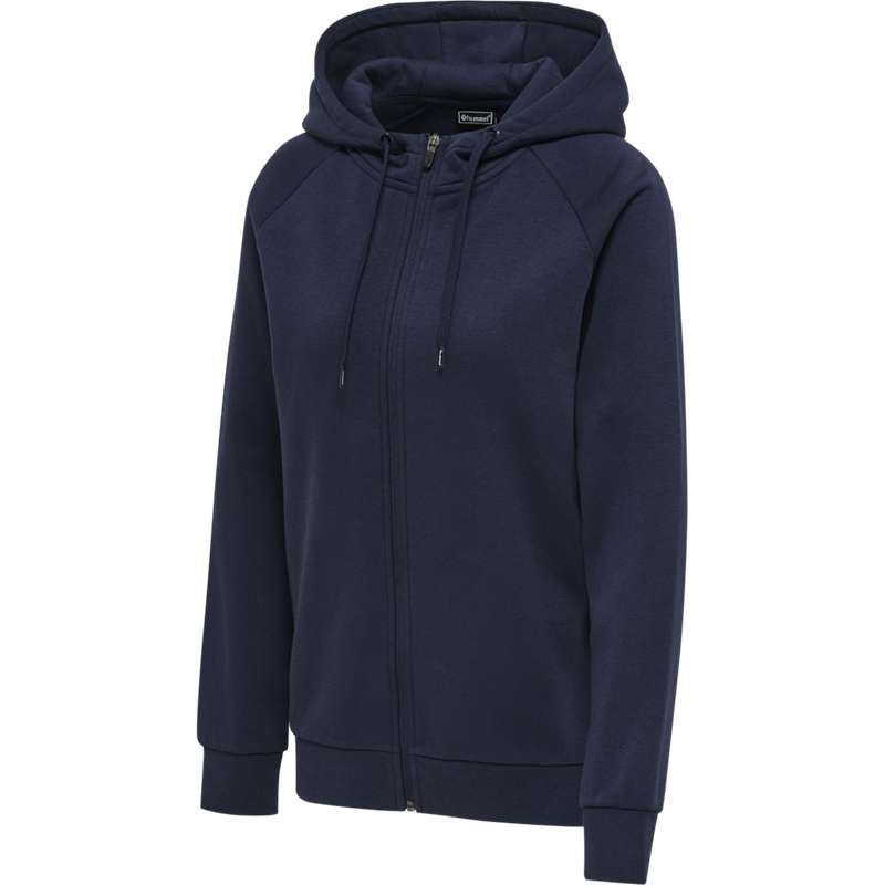 Sweat a Capuche Hummel Red Classic Zip Femme Bleu Marine | 164546-732