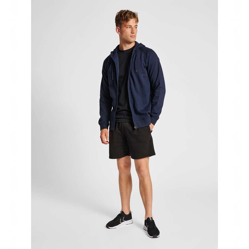 Sweat a Capuche Hummel Red Classic Zip Homme Bleu Marine | 663208-636