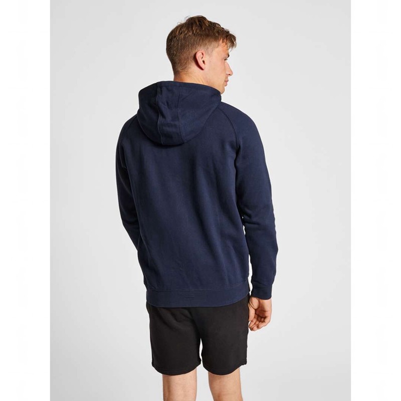 Sweat a Capuche Hummel Red Classic Zip Homme Bleu Marine | 663208-636
