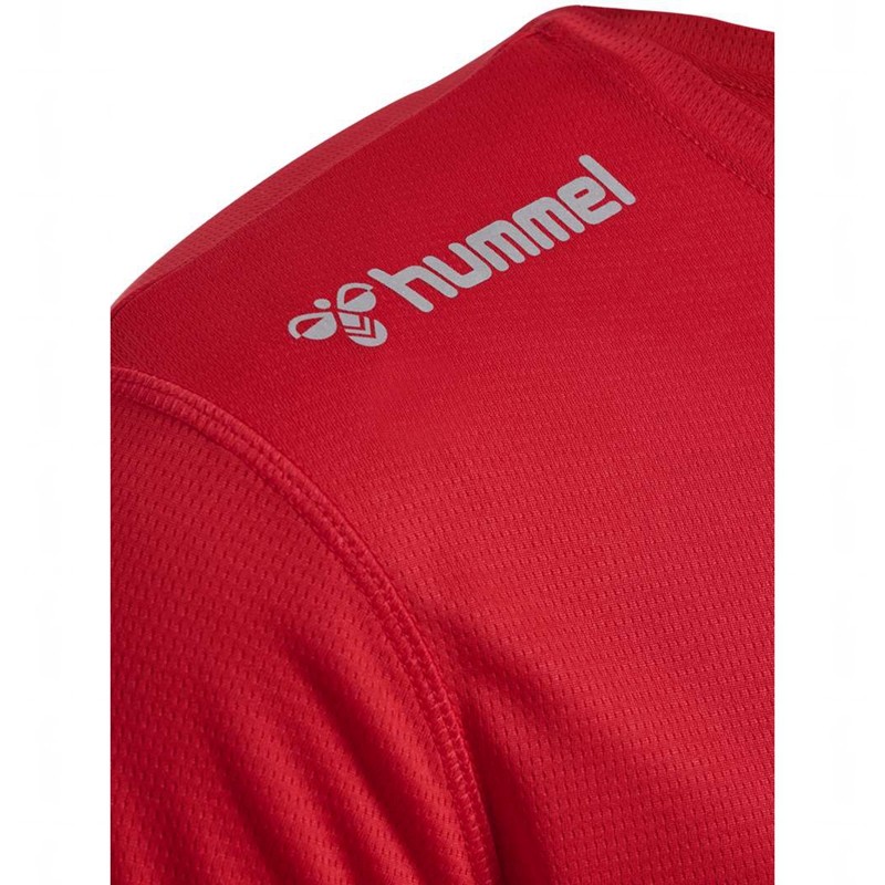 Sweat a Capuche Hummel Run L/S Homme Rouge | 088577-058