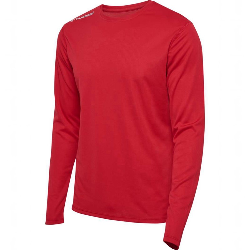 Sweat a Capuche Hummel Run L/S Homme Rouge | 088577-058