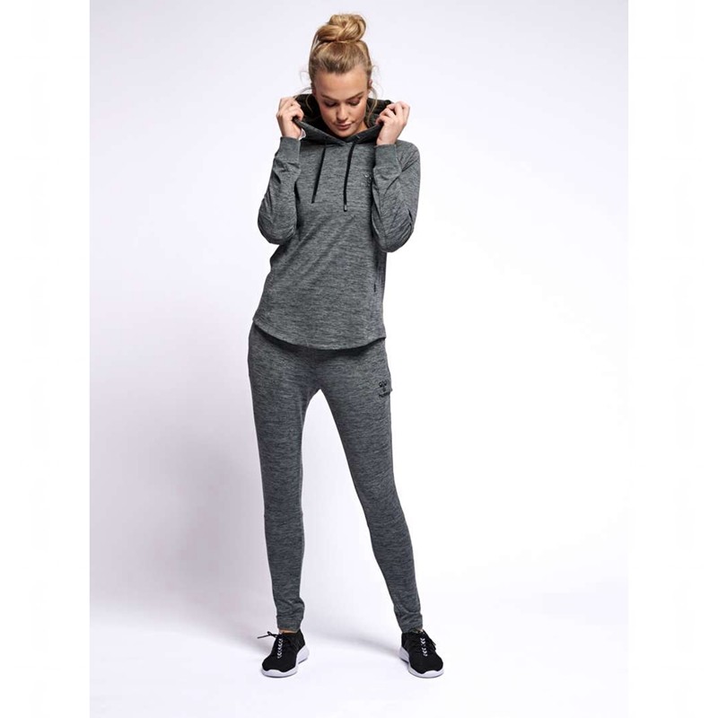 Sweat a Capuche Hummel Selby Femme Grise | 542509-432