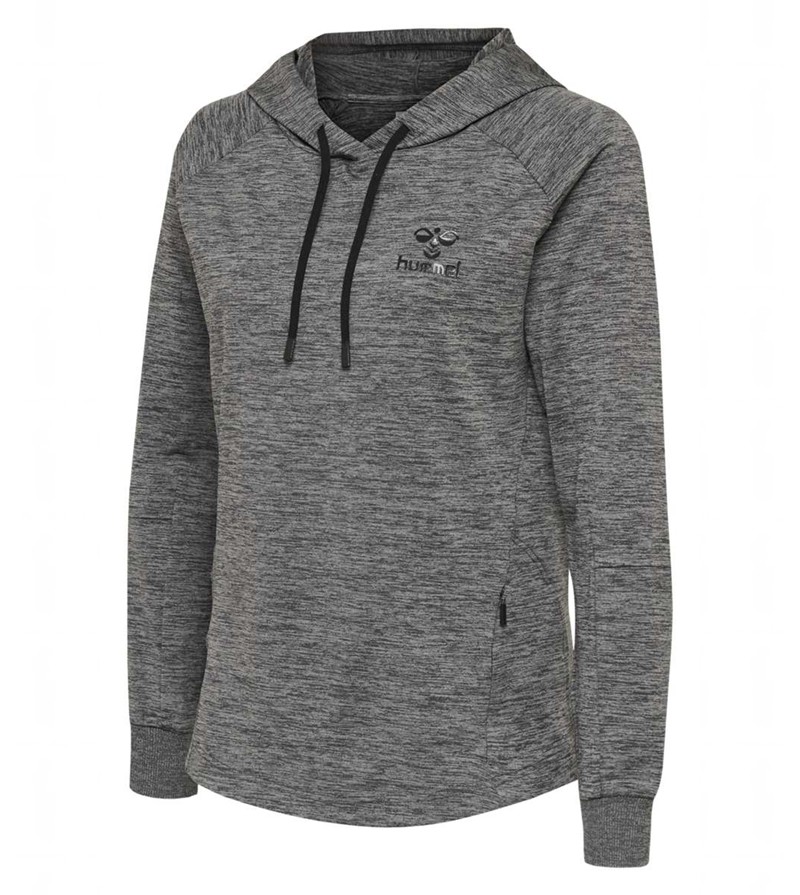 Sweat a Capuche Hummel Selby Femme Grise | 542509-432