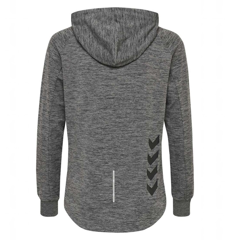 Sweat a Capuche Hummel Selby Femme Grise | 542509-432