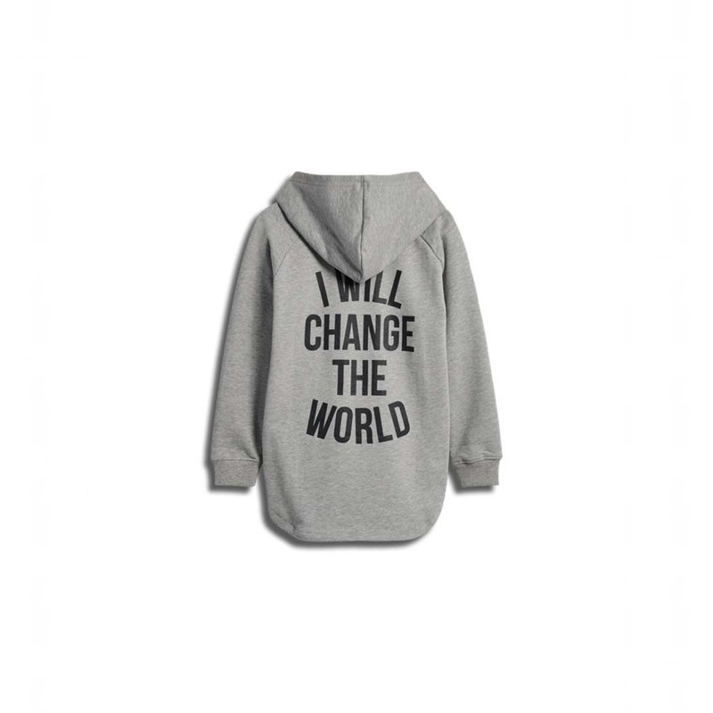 Sweat a Capuche Hummel Stsmonterey Enfant Grise | 531391-289