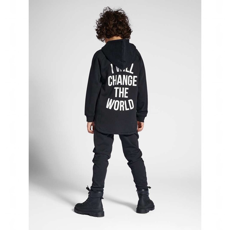 Sweat a Capuche Hummel Stsmonterey Enfant Noir | 547136-739
