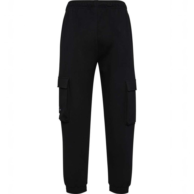 Sweat a Capuche Hummel Tech Fleece Loose Cargo Femme Noir | 592442-710