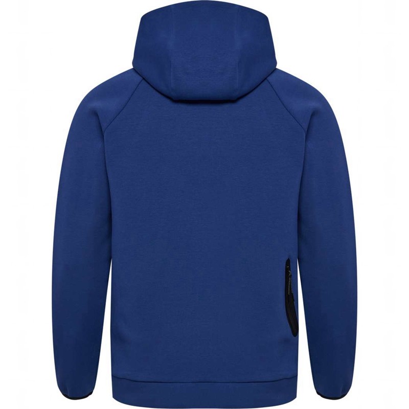 Sweat a Capuche Hummel Tech Fleece Regular Zip Homme Bleu | 776353-913