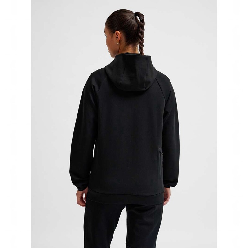 Sweat a Capuche Hummel Tech Fleece Regular Zip Homme Noir | 092904-872