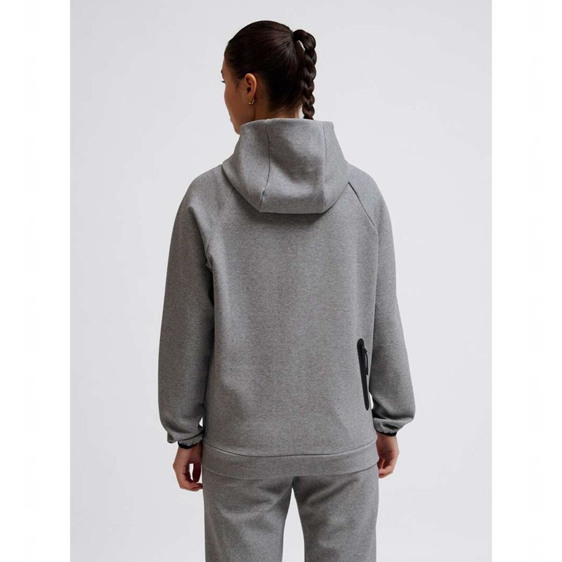 Sweat a Capuche Hummel Tech Fleece Regular Zip Homme Grise | 894053-785