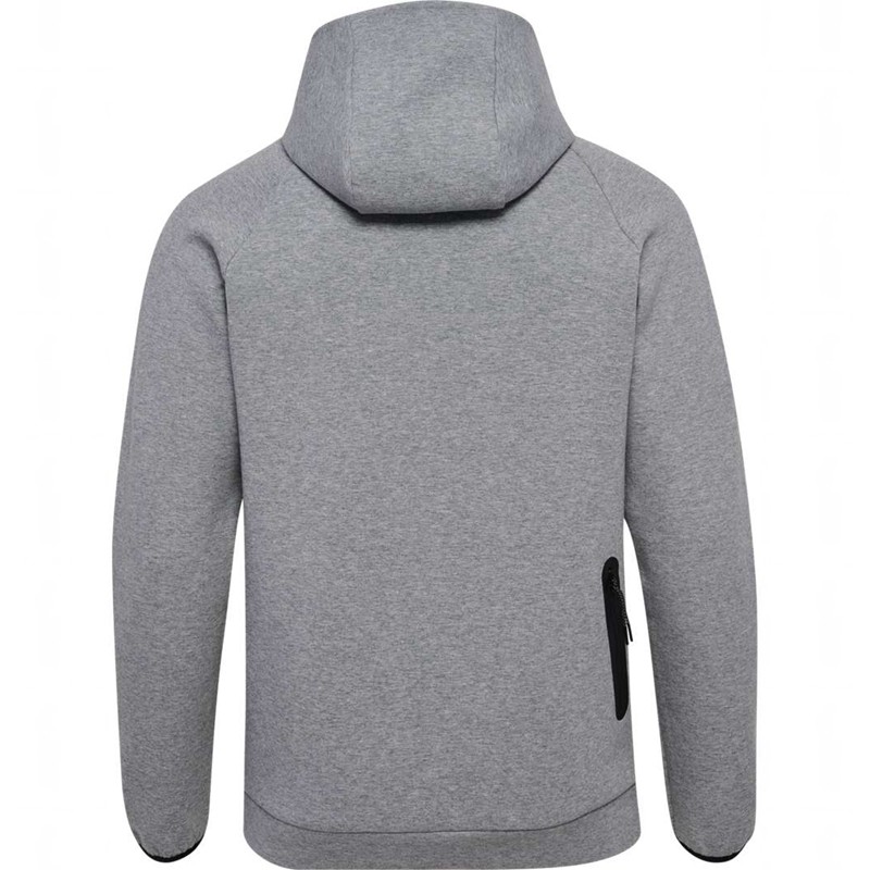 Sweat a Capuche Hummel Tech Fleece Regular Zip Homme Grise | 894053-785
