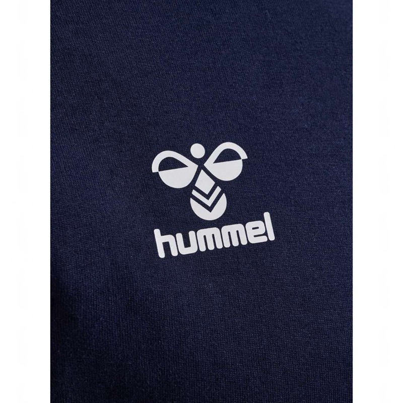 Sweat a Capuche Hummel Travel Sweat Homme Bleu Marine | 357632-416
