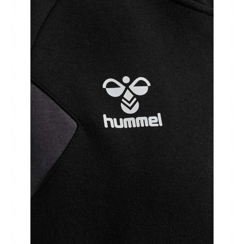 Sweat a Capuche Hummel Travel Zip Femme Noir | 317756-914