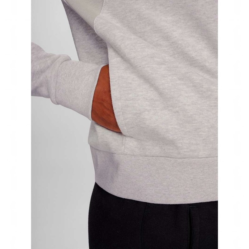 Sweat a Capuche Hummel Travel Zip Femme Grise | 219536-799