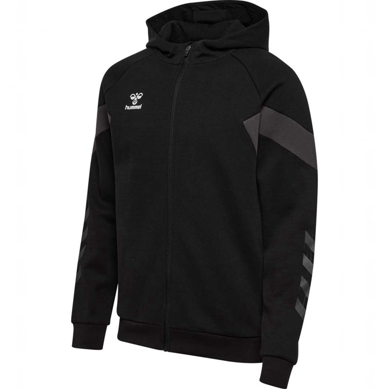 Sweat a Capuche Hummel Travel Zip Homme Noir | 804106-546
