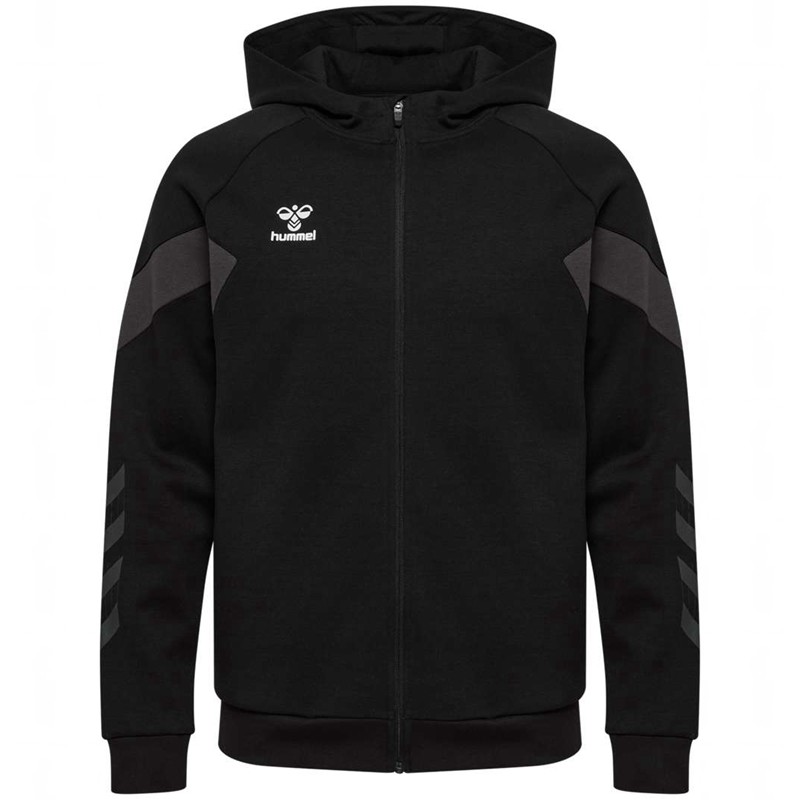 Sweat a Capuche Hummel Travel Zip Homme Noir | 804106-546
