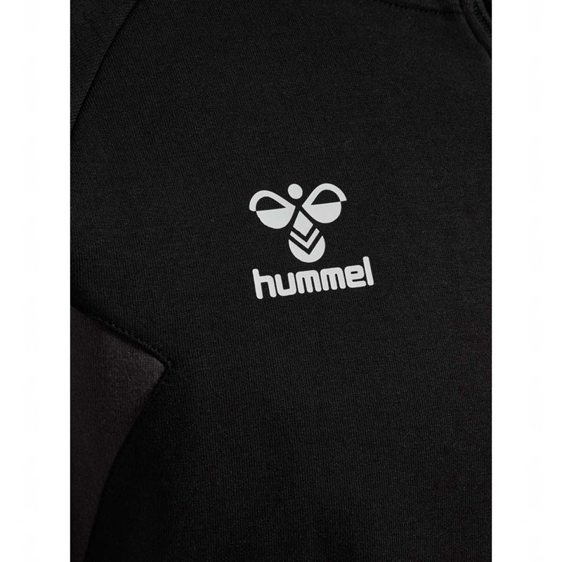 Sweat a Capuche Hummel Travel Zip Homme Noir | 804106-546