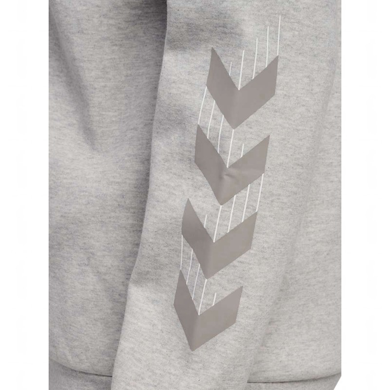 Sweat a Capuche Hummel Travel Zip Homme Grise | 301772-858