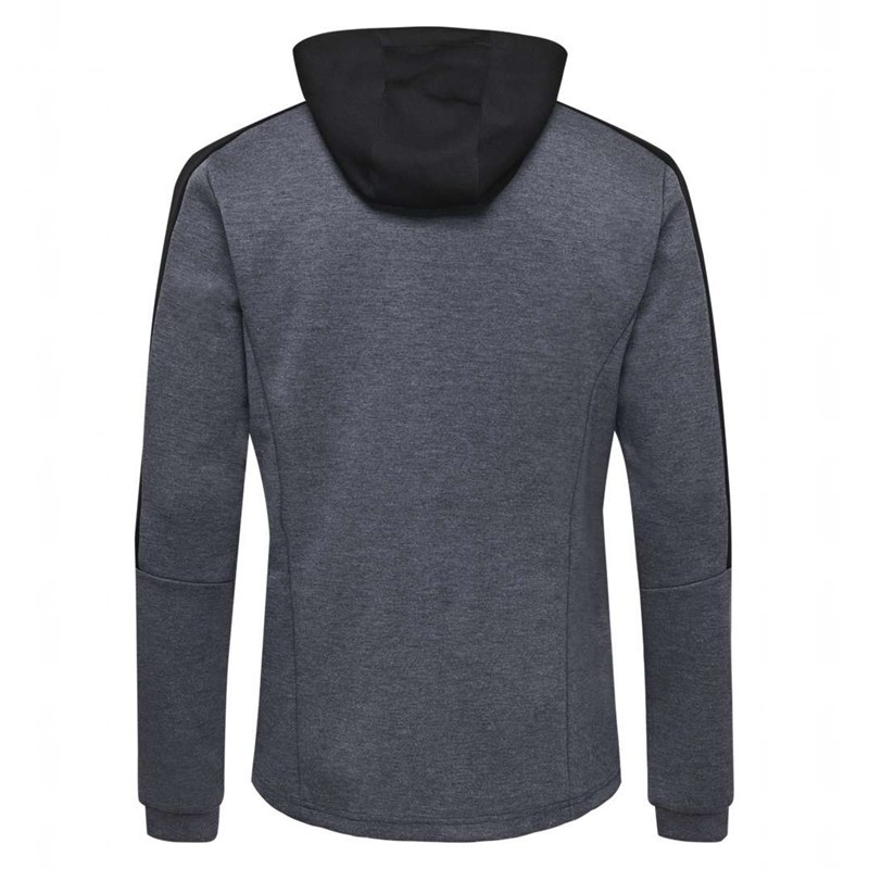Sweat a Capuche Hummel Tropper Zip Homme Noir | 833098-910