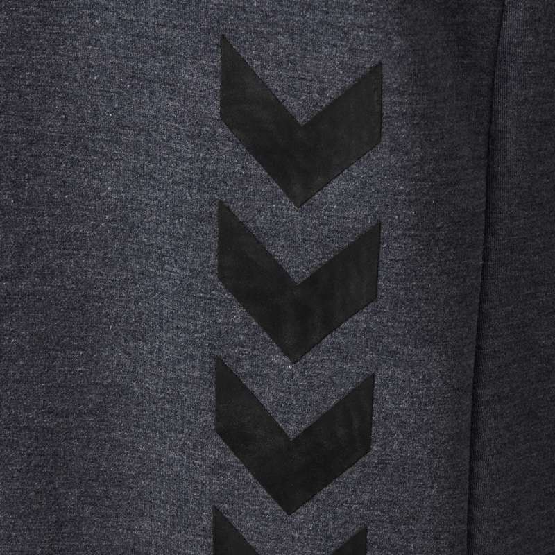 Sweat a Capuche Hummel Tropper Zip Homme Noir | 833098-910