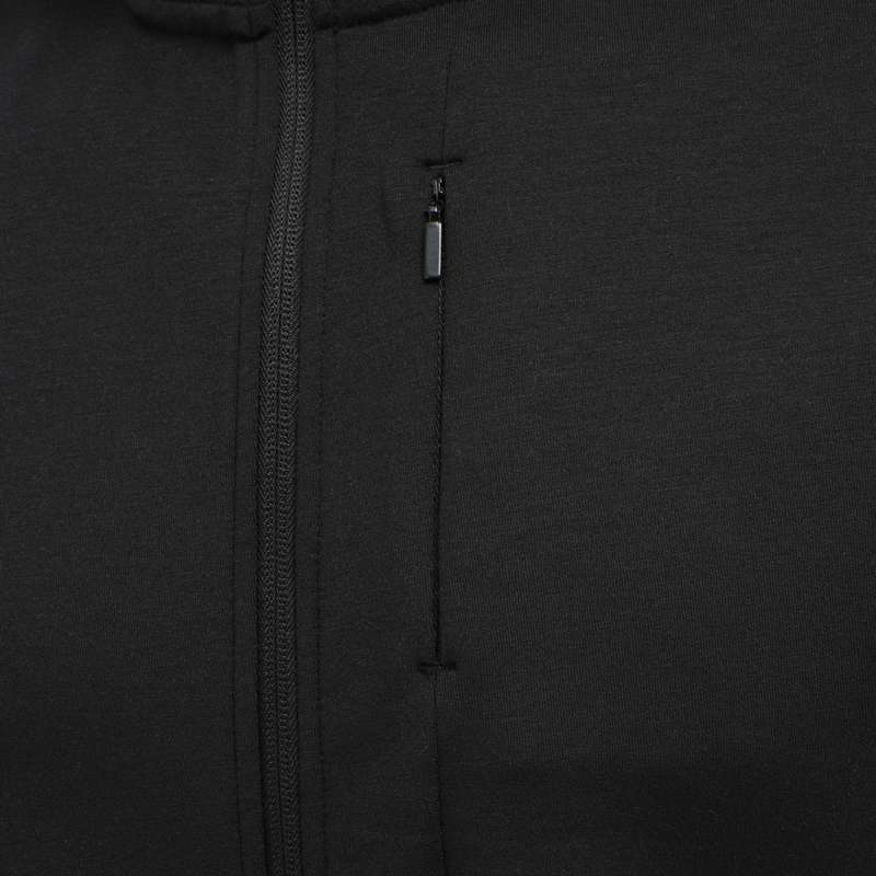 Sweat a Capuche Hummel Tropper Zip Homme Noir | 515382-621