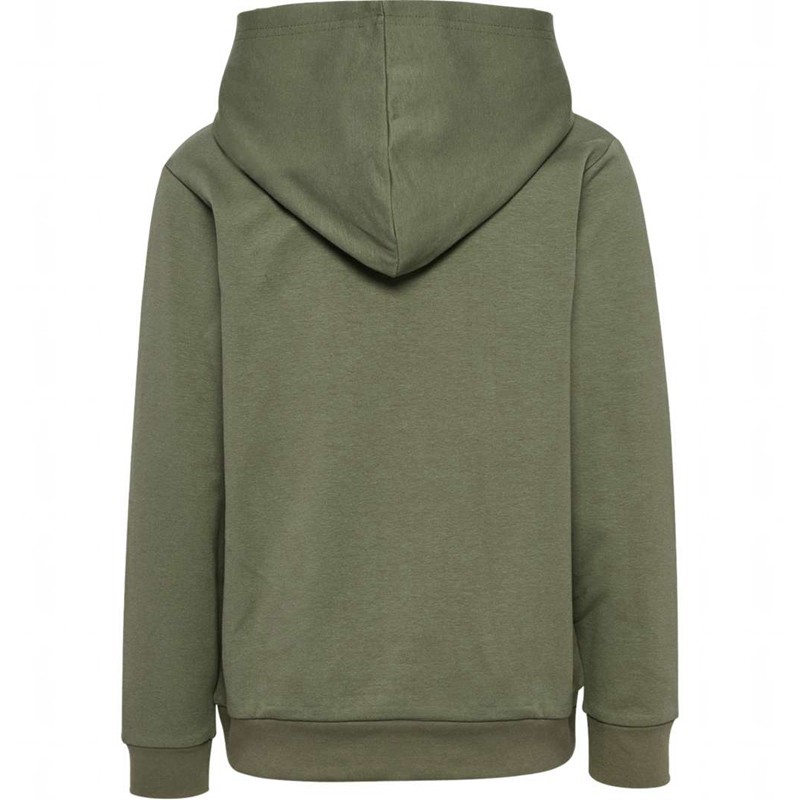 Sweat a Capuche Hummel Tukas Enfant Vert Olive | 597351-999