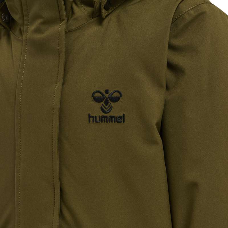 Sweat a Capuche Hummel Urban Tex Enfant Vert Olive | 588425-587