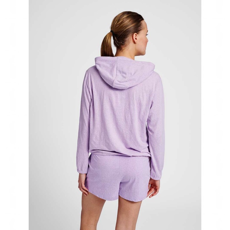 Sweat a Capuche Hummel Zandra Femme Lavande | 904568-862