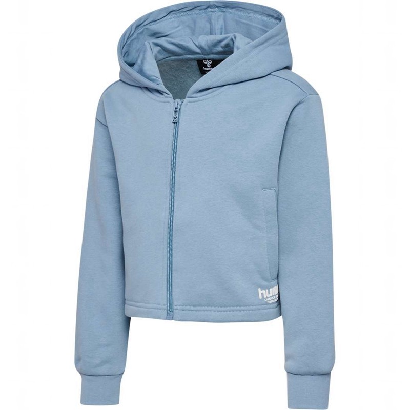 Sweat a Capuche Hummel Zippi Zip Enfant Bleu | 140898-052