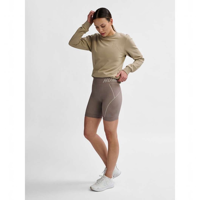 Sweats Hummel Active Femme Beige | 388020-107