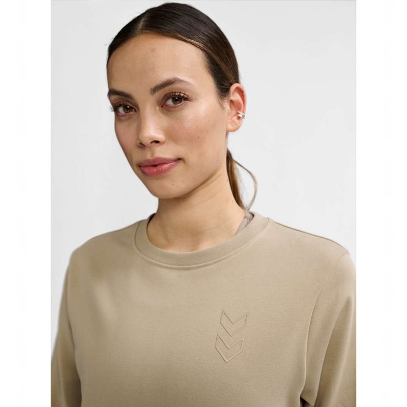 Sweats Hummel Active Femme Beige | 388020-107