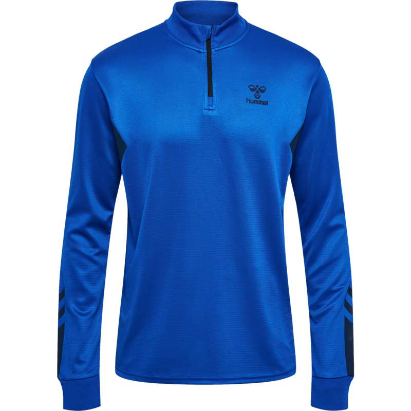 Sweats Hummel Active Pl Half Zip Homme Bleu | 010439-039
