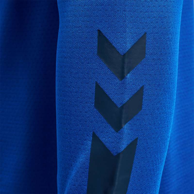 Sweats Hummel Active Pl Half Zip Homme Bleu | 010439-039
