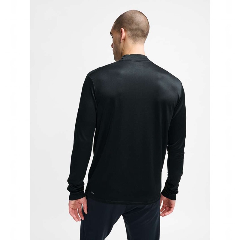 Sweats Hummel Active Pl Half Zip Homme Noir | 593178-964