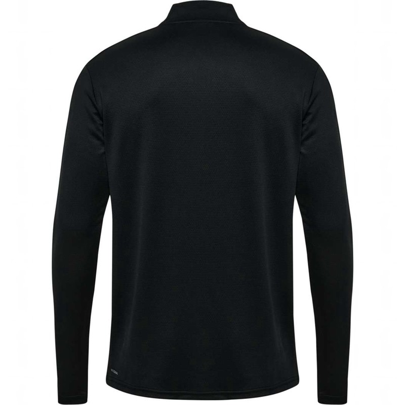 Sweats Hummel Active Pl Half Zip Homme Noir | 593178-964